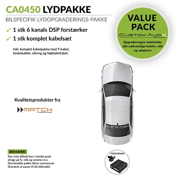 CA0450 - Bilspecifik Smart Upgrade lydpakke
