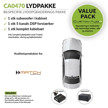 CA0470 - Bilspecifik Smart Upgrade lydpakke
