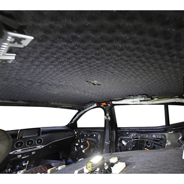 Comfort Mat Soft Wave 15 mm Grå blød æggebakkeskum Monteret på taget i bil