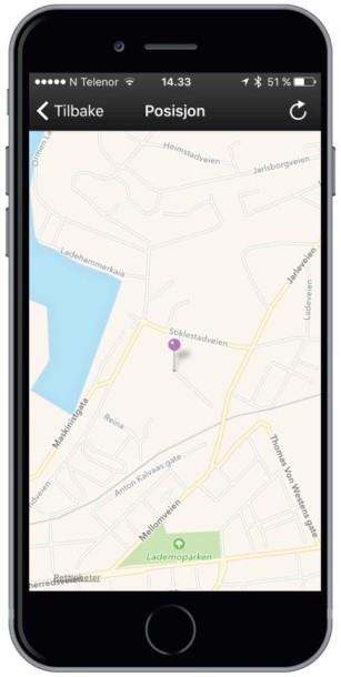 Defa Finder link tracker overvågning og styring fra din telefon med en app app oversigt 3