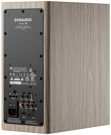Dynaudio Focus 10 Blonde Wood Aktiv kompakt højttalersæt bagside/back
