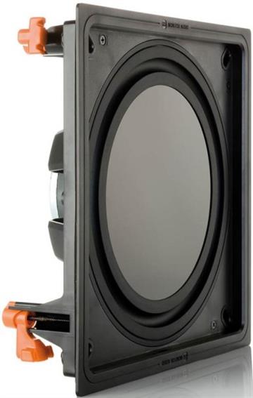 Monitor Audio IWS-10 Indbygningssubwoofer til væg 10" profil forside/front