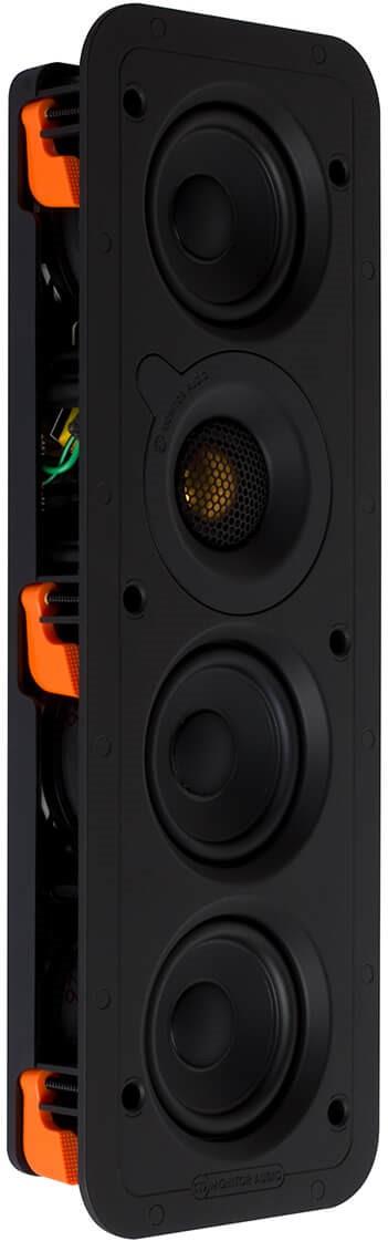 Monitor Audio Super Slim WSS230 Indbygningshøjttaler til væg 3" profil forside/front