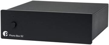 Pro-Ject Phono Box S2 Sort MM & MC RIAA forstærker forside/front