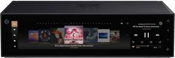 ROSE RS150B HiFi Netværks Musik og Video streamer med DAC Sort forside/front