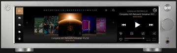 HiFi Rose RS250 Netværks Musik og Videostreamer med DAC forside/front