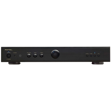 Rotel A10 MK2 Sort Integreret forstærker med MM RIAA Forside/Front