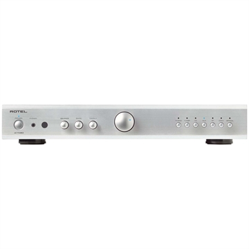 Rotel A11 MK2 Sølv Integreret forstærker med DAC Forside/Front