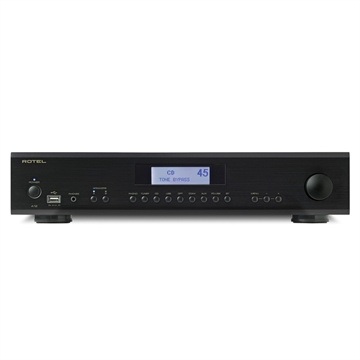 Rotel A12 MK2 Sort Integreret forstærker med DAC Forside/Front