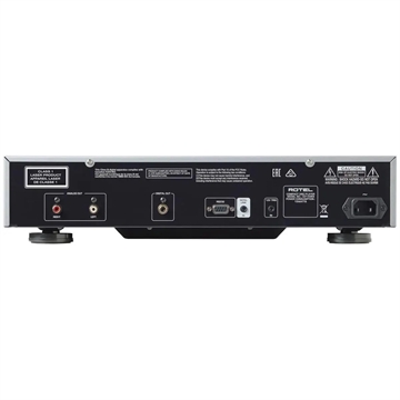 Rotel CD14 MK2 Sølv CD afspiller med DAC Bagside