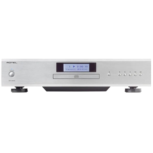 Rotel CD14 MK2 Sølv CD afspiller med DAC Forside/Front