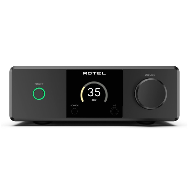 Rotel DX-5 Sort Integreret forstærker med DAC Forside/Front
