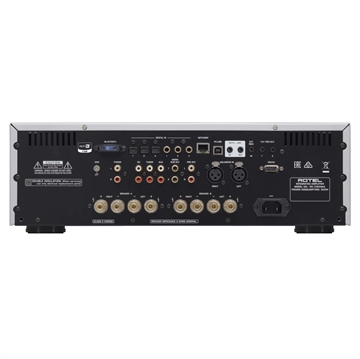 Rotel RA-1592 MK2 Sølv Integreret forstærker med DAC Bagside