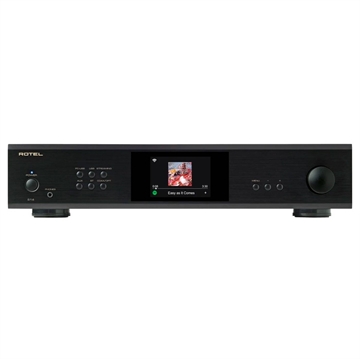 Rotel S14 Sort Integreret forstærker med musikstreaming Forside/Front