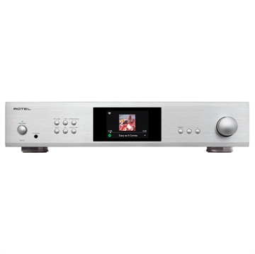 Rotel S14 Sølv Integreret forstærker med musikstreaming Forside/Front