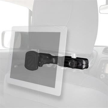 Scosche MagicMount XL Headrest Tablet holder med magnet til nakkestøtte i bil monteret i en bil