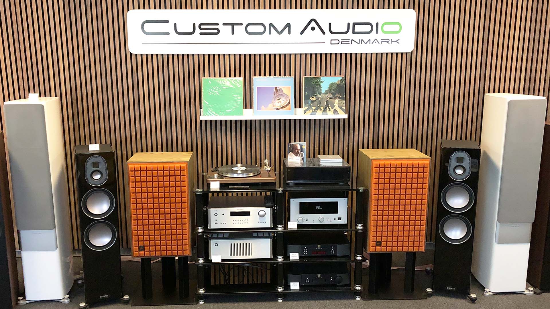 Custom Audio i butikken