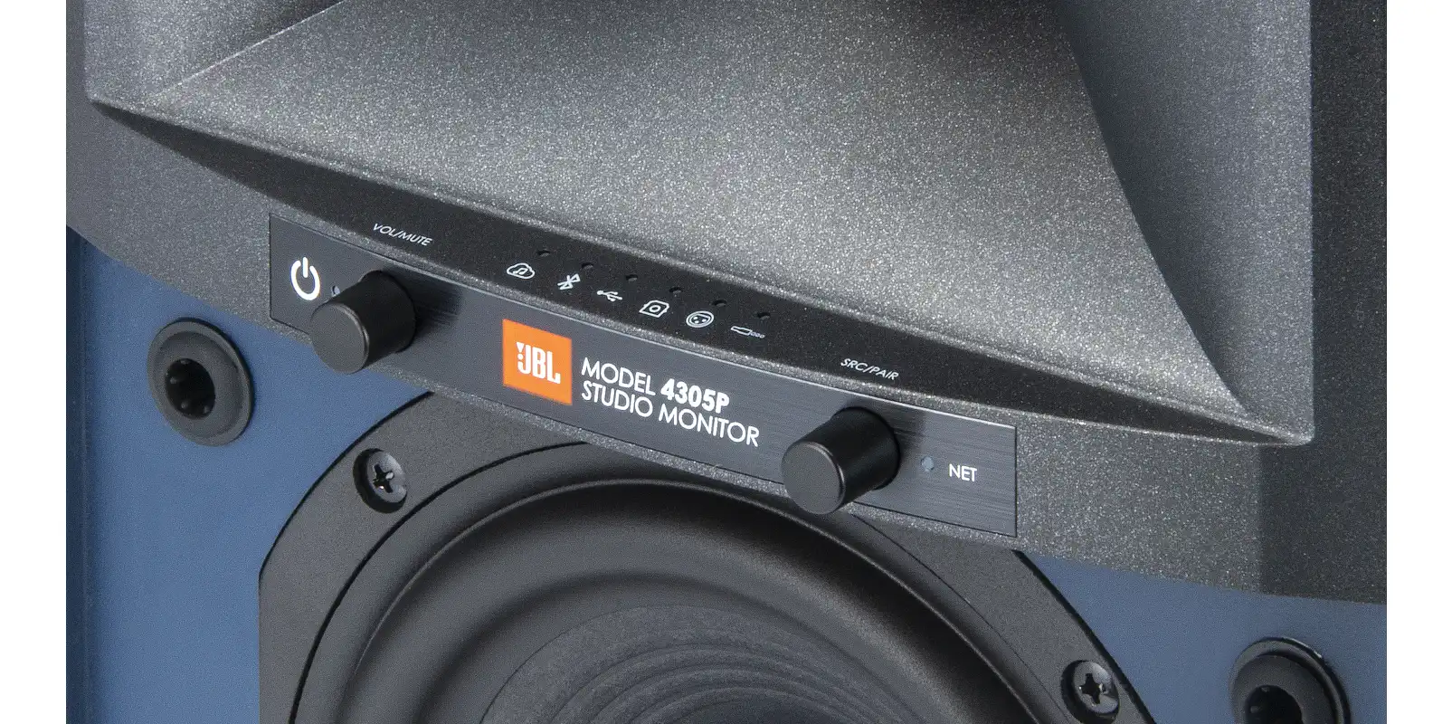 JBL-4305P-Primary-Control-Panel-CloseUp