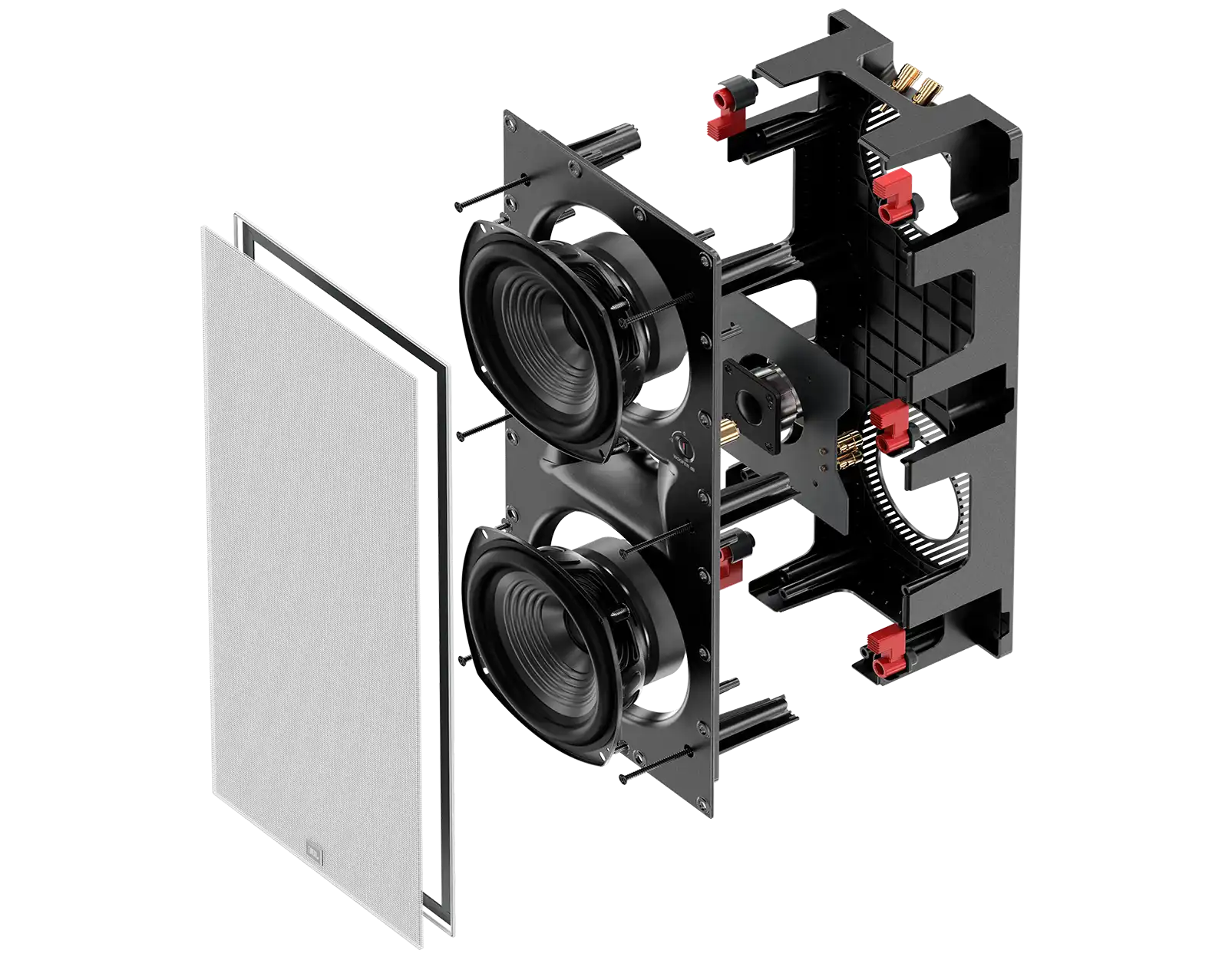 JBL-Studio-6-66LCR-Exploded
