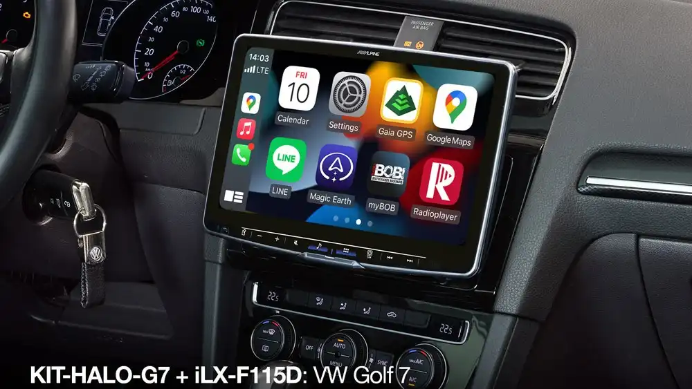 KIT-HALO-G7-Volkswagen-Golf7-with-iLX-F115D